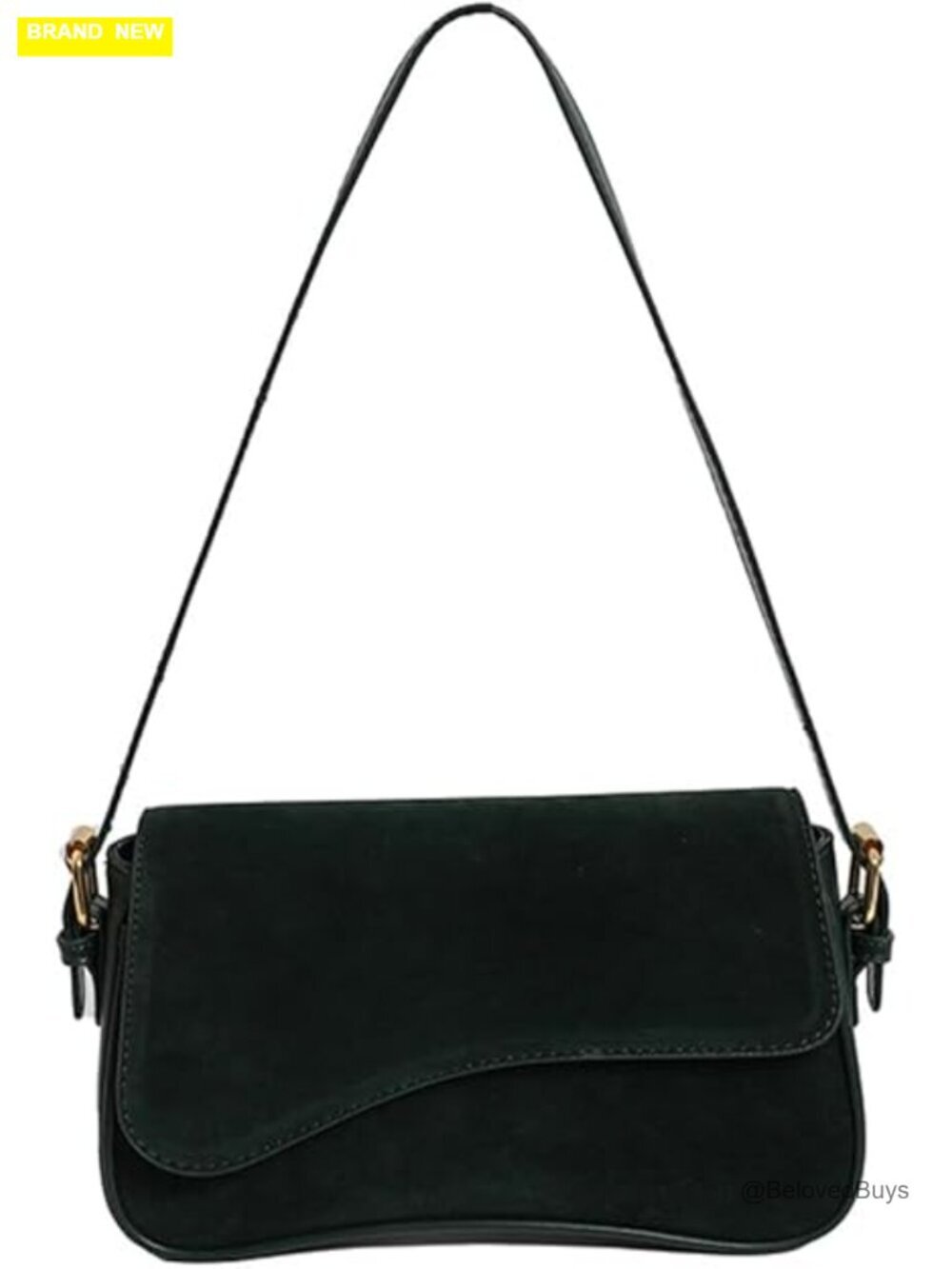 Suede Hobo Shoulder Bag Crossbody Tote Handbag Retro Winter Fall Work Travel
